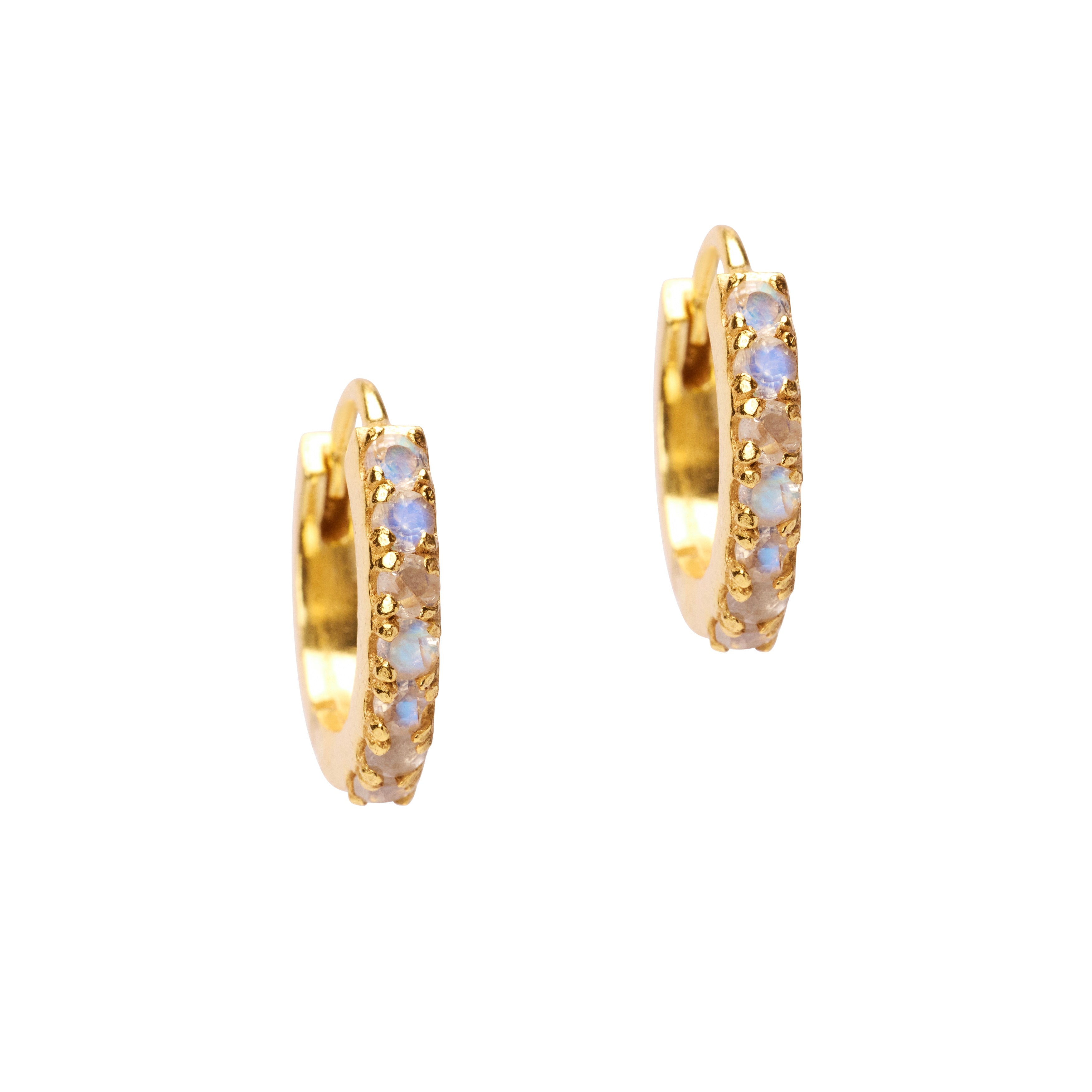 White Pave Huggies