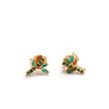 Bamboo Stud Earrings